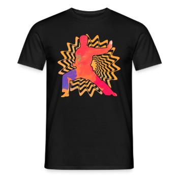 Wing Chun Kung Fu - T-shirt homme - noir - Devant - AI Model Male 178 light (178cm)
