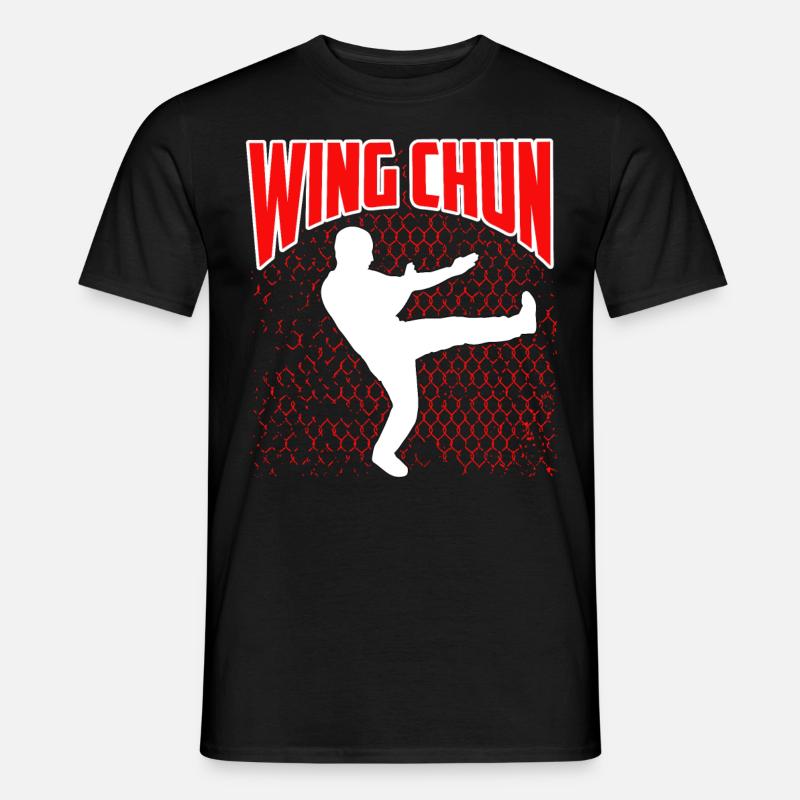 Wing Chun - Männer T-Shirt - Schwarz