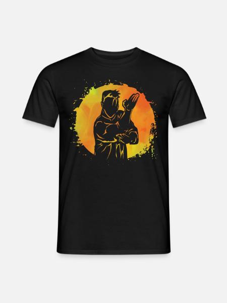 Wing Chun - T-shirt homme - noir