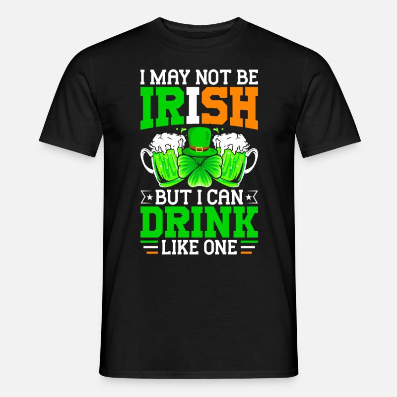 Fête de la Saint-Patrick - T-shirt homme - noir