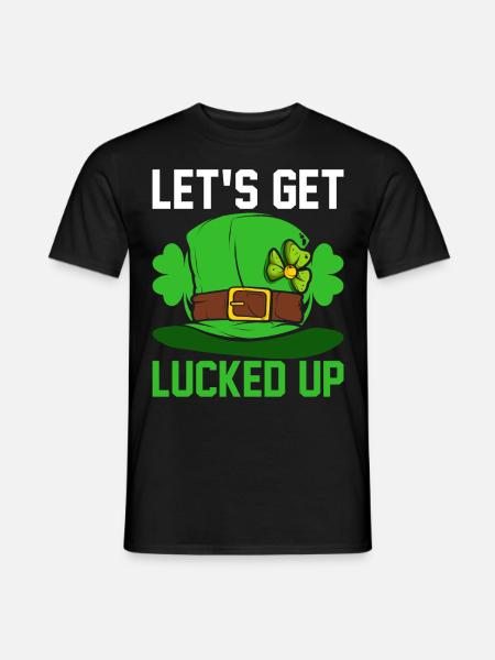 Funny Irish St. Patrick's Day - Men's T-Shirt - black