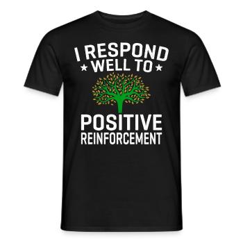 Drôle de psychologie psychologie - T-shirt homme - noir - Devant - AI Model Male 178 light (178cm)