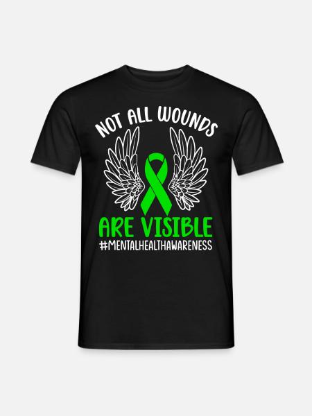Mental health - Men's T-Shirt - black
