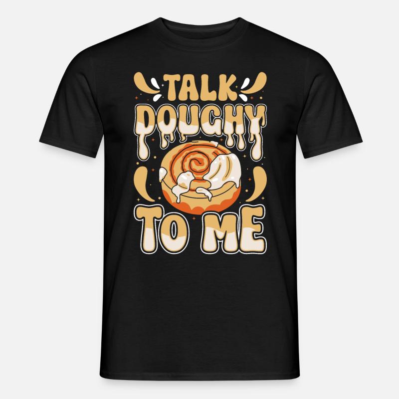 Cinnamon Roll Baker - Men's T-Shirt - black