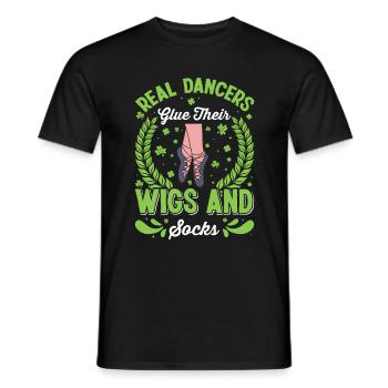 Danse irlandaise Danse irlandaise - T-shirt homme - noir - Devant - AI Model Male 178 light (178cm)