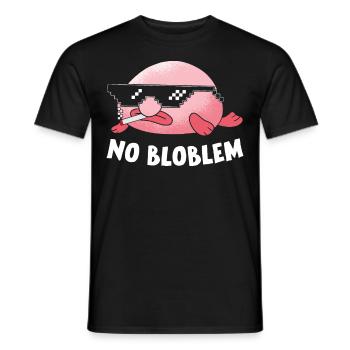 Drôle de poisson-mouche créature marine - T-shirt homme - noir - Devant - AI Model Male 178 light (178cm)