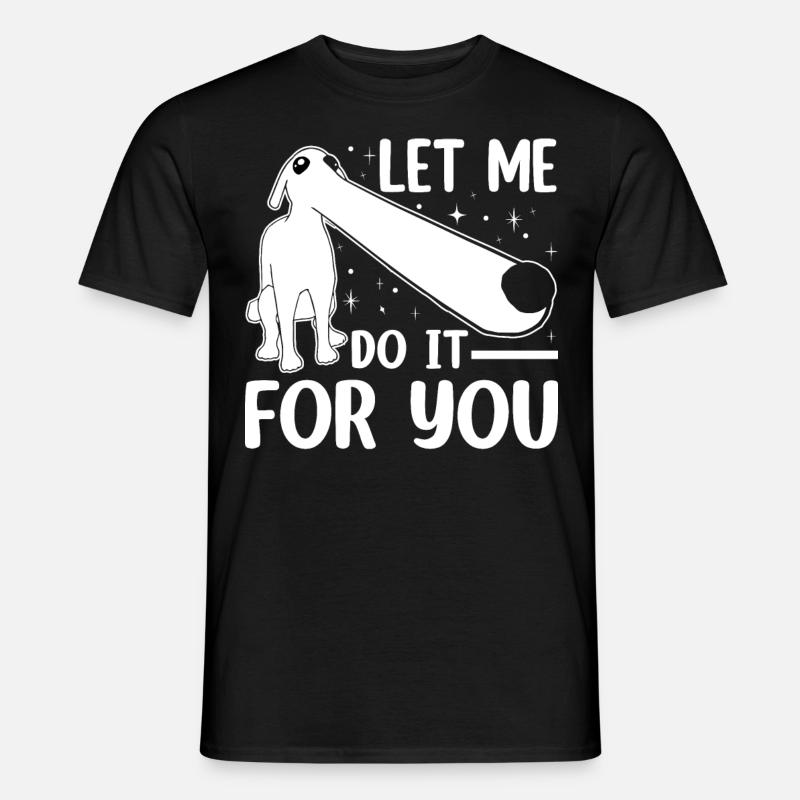 Barsoi Hund Meme - Männer T-Shirt - Schwarz