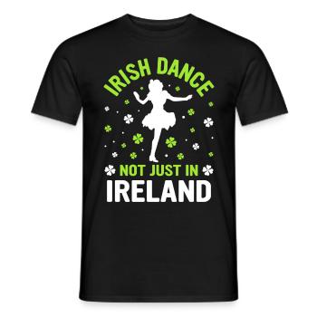 Danse irlandaise Danse irlandaise - T-shirt homme - noir - Devant - AI Model Male 178 light (178cm)