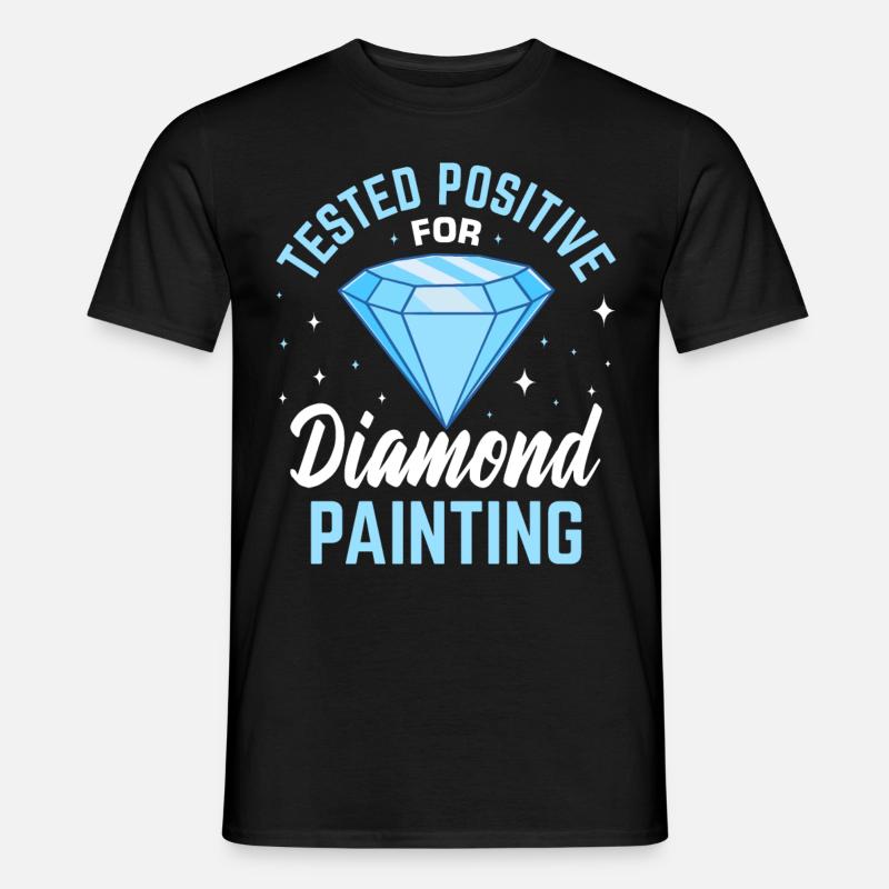 Hobby Diamond Painter Diamant - Men's T-Shirt - black