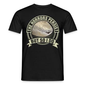 Funny Sacabambaspi Fish Meme - Men's T-Shirt - black - Front - AI Model Male 178 light (178cm)