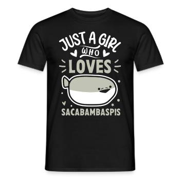 Fish Meme - Men's T-Shirt - black - Front - AI Model Male 178 light (178cm)