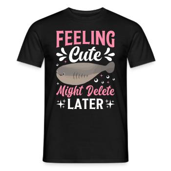 Sacabambaspis Fisch Meme - Männer T-Shirt - Schwarz - Vorne - AI Model Male 178 light (178cm)