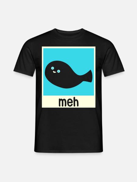 Funny Sacabambaspi Fish Meme - Men's T-Shirt - black