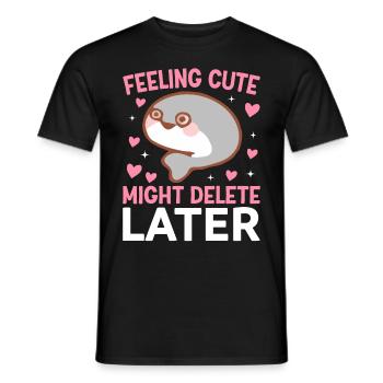 Sacabambaspis Fisch Meme - Männer T-Shirt - Schwarz - Vorne - AI Model Male 178 light (178cm)