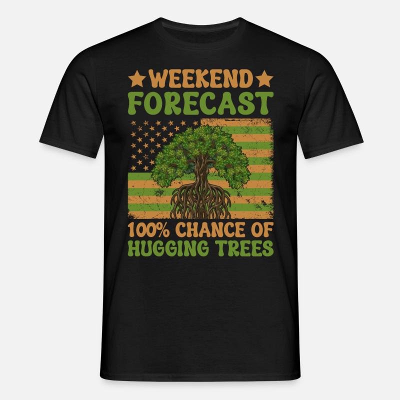 Tree Protector - Men's T-Shirt - black