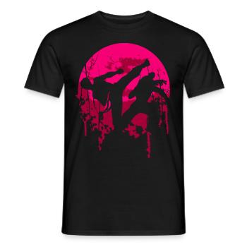 Taekwondo - Männer T-Shirt - Schwarz - Vorne - AI Model Male 178 light (178cm)