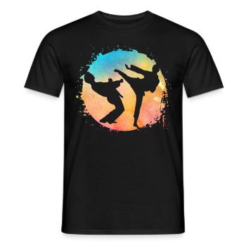 Taekwondo - Männer T-Shirt - Schwarz - Vorne - AI Model Male 178 light (178cm)