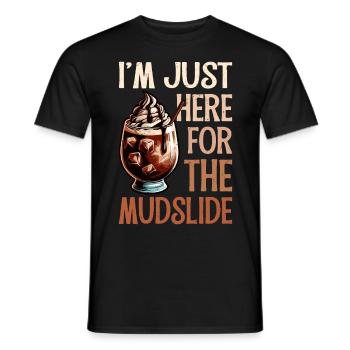 Mudslide Cocktail - Männer T-Shirt - Schwarz - Vorne - AI Model Male 178 light (178cm)