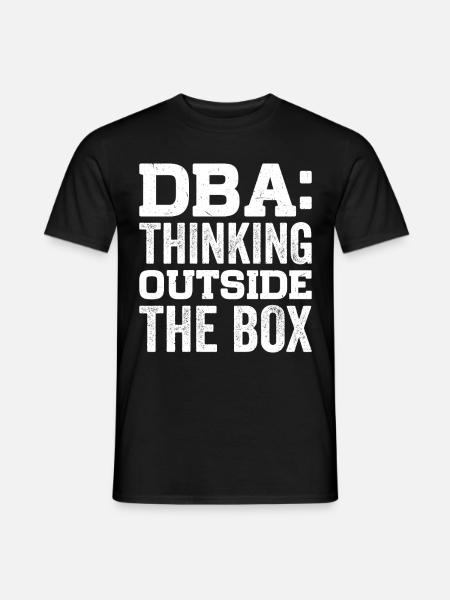 BWL Betriebswirtschaft Büro - Männer T-Shirt - Schwarz