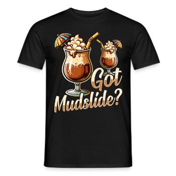 Mudslide Cocktail - Männer T-Shirt - Schwarz - Vorne - AI Model Male 178 light (178cm)