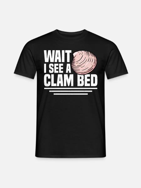 Mussels Seafood - Men's T-Shirt - black