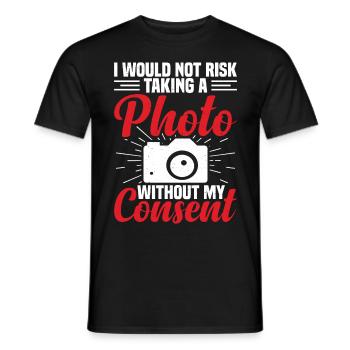 Créateurs de contenu et influenceurs sur les réseaux sociaux - T-shirt homme - noir - Devant - AI Model Male 178 light (178cm)