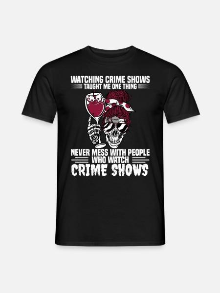 True Crime - Men's T-Shirt - black