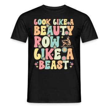 Rameur Rameur - T-shirt homme - noir - Devant - AI Model Male 178 light (178cm)