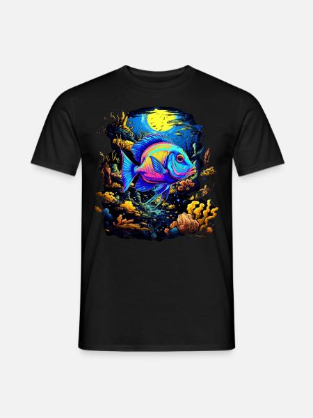 Angelfish - Men's T-Shirt - black