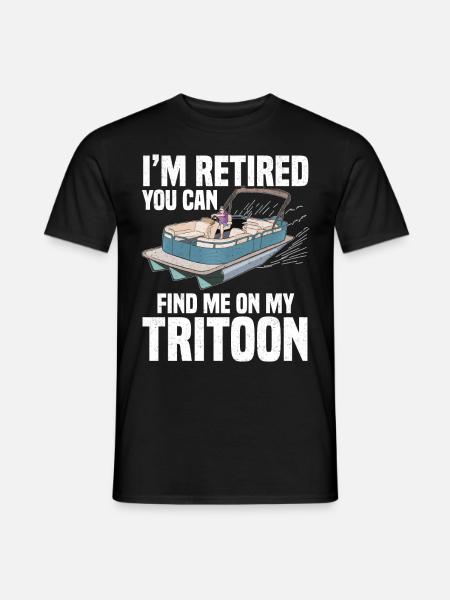 Tritoon Kapitän - Mænd T-shirt - sort