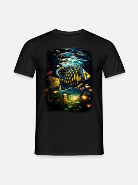 Angelfish - Men's T-Shirt - black