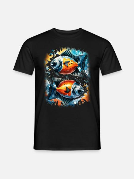 Angelfish - Men's T-Shirt - black