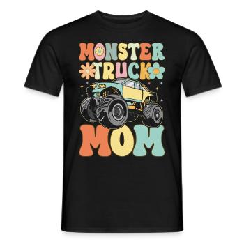 Groovy Camion Amant Maman Femme - T-shirt homme - noir - Devant - AI Model Male 178 light (178cm)