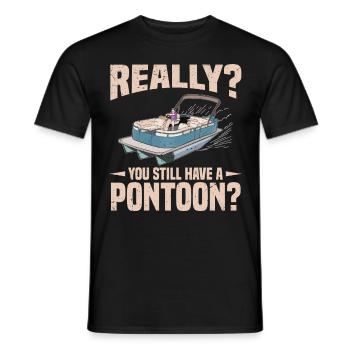 Capitaine Tritoon - T-shirt homme - noir - Devant - AI Model Male 178 light (178cm)