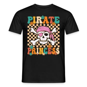 Instructeur de Pilates Exercice de yoga - T-shirt homme - noir - Devant - AI Model Male 178 light (178cm)