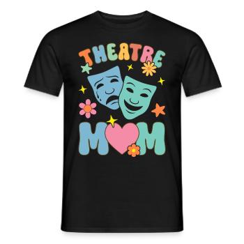 Groovy Artist Theater Theaterstück - Männer T-Shirt - Schwarz - Vorne - AI Model Male 178 light (178cm)