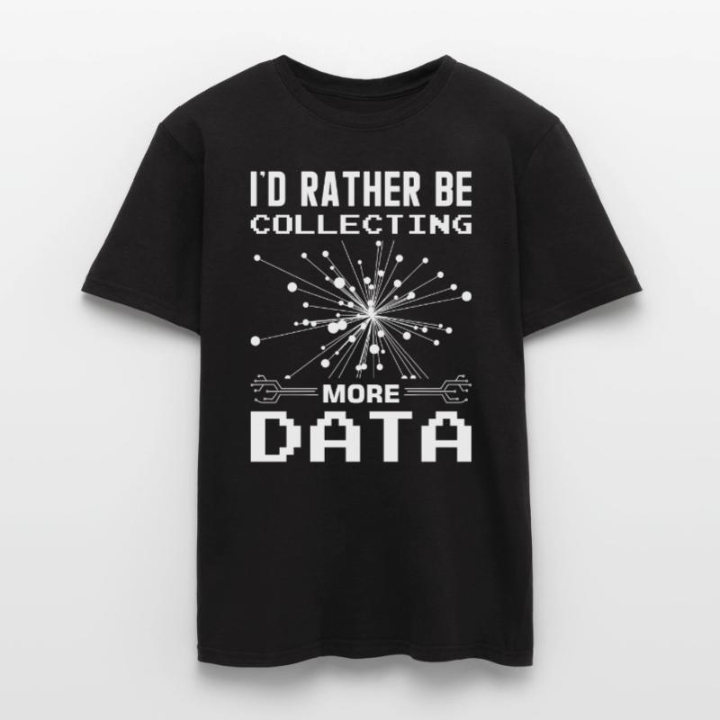 Machine Learning Algorithms AI Data Analyst Men's T-Shirt