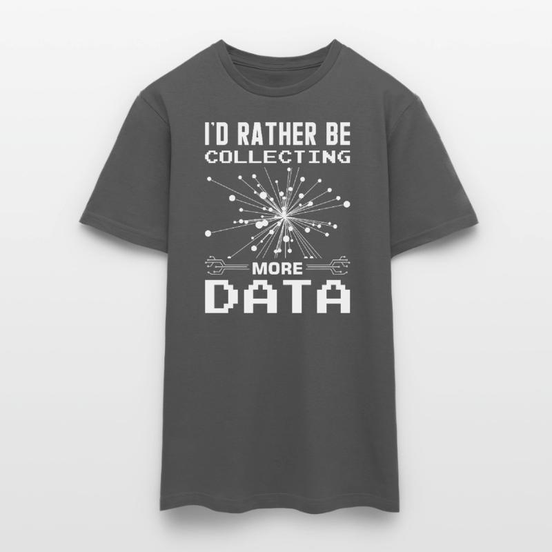 Machine Learning Algorithmen KI Datenanalyst Männer T-Shirt