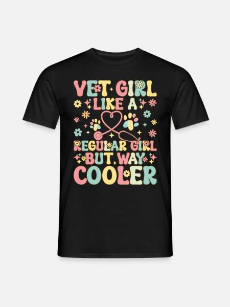 Vet Tech Veterinarian - Men's T-Shirt - black