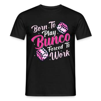 Bunco - Men's T-Shirt - black - Front - AI Model Male 178 light (178cm)