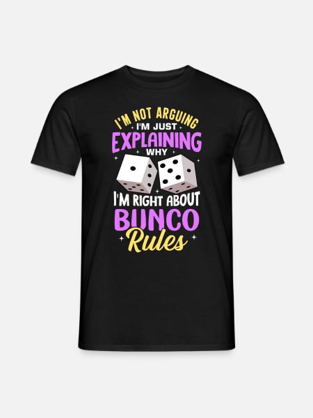 Bunco - Men's T-Shirt - black