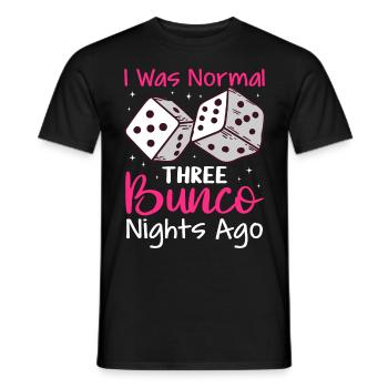 Bunco - Men's T-Shirt - black - Front - AI Model Male 178 light (178cm)