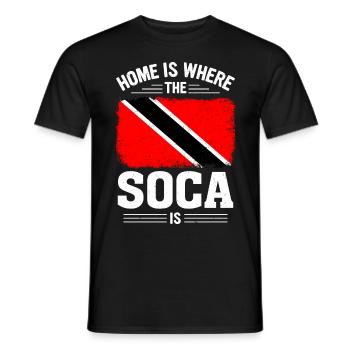 Soca Dance Trinidad Tobago - Men's T-Shirt - black - Front - AI Model Male 178 light (178cm)