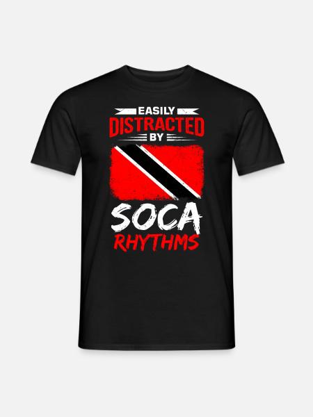 Soca Dance Trinité-et-Tobago - T-shirt homme - noir