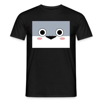 Sacambaspis Ancient Fish Meme Cute - Men's T-Shirt - black - Front - AI Model Male 178 light (178cm)