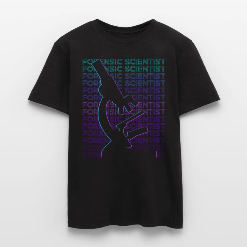 Forensic Technician Forensic Scientist Forensic Technician Men’s T-shirt