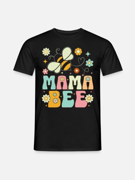 Bee Mom Beekeeper Beekeeping - Men's T-Shirt - black