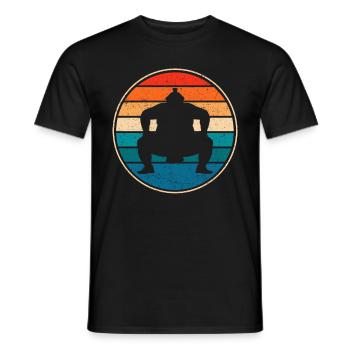 Sumo - Men's T-Shirt - black - Front - AI Model Male 178 light (178cm)
