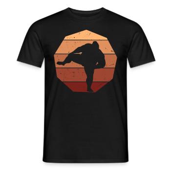 Sumo - Men's T-Shirt - black - Front - AI Model Male 178 light (178cm)