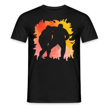 Sumo - T-shirt homme - noir - Devant - AI Model Male 178 light (178cm)
